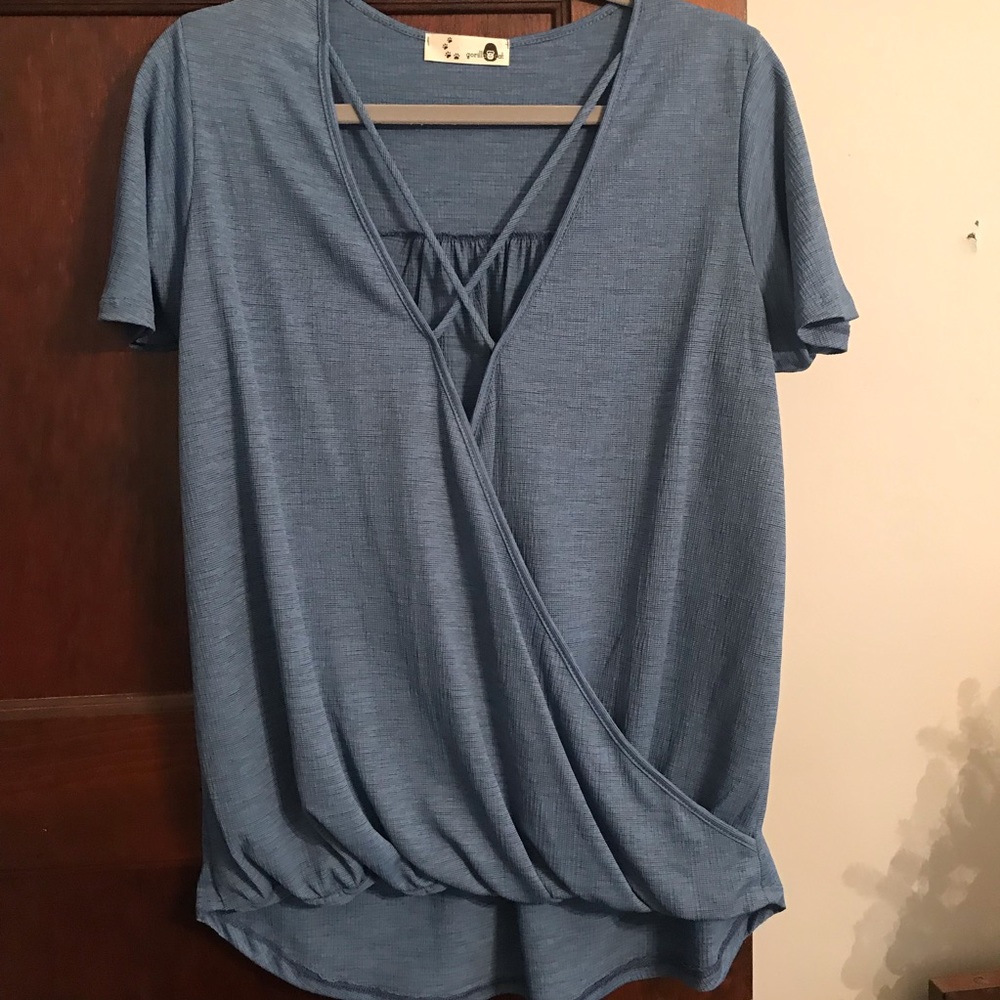 Blue blouse - Picture 2 of 5